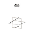 Load image into Gallery viewer, Mondrian LED Pendant in Brushed Nickel Finish | Kuzco Lighting