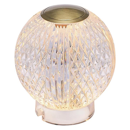 Marni LED Modern Table Lamp Brass