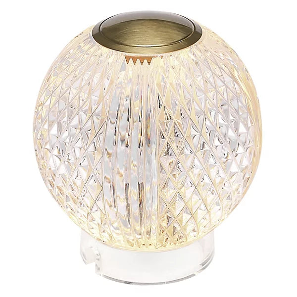 Marni LED Modern Table Lamp Brass