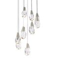 Load image into Gallery viewer, Martini LED Multi-Light Pendant Polished Nickel 9 Light