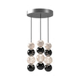 Load image into Gallery viewer, Onyx 15-in Polished Nickel LED Multi Pendant by Alora Lighting | MP321803PN | Alora Lighting