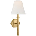 Load image into Gallery viewer, Olivier Wall Sconce brass