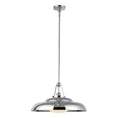 Load image into Gallery viewer, Palmetto 20-in Polished Nickel/Glossy Opal 1 Light Pendant by Alora Lighting | PD344020PNGO | Alora Lighting