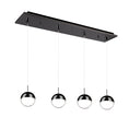 Load image into Gallery viewer, Pluto Multi-Light Pendant in Black Chrome Finish | Kuzco Lighting