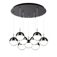 Load image into Gallery viewer, Pluto Multi-Light Pendant in Black Chrome Finish | Kuzco Lighting