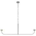 Load image into Gallery viewer, Pedra LED Linear Suspension polished nickel