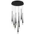 Load image into Gallery viewer, Pierce LED 9 Light Pendant - Black