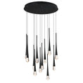 Load image into Gallery viewer, Pierce LED 12 Light Pendant - Black