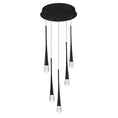 Load image into Gallery viewer, Pierce LED 5 Light Pendant - Black