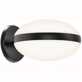 Load image into Gallery viewer, Pillows LED Wall Sconce - Satin Black