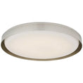 Load image into Gallery viewer, Precision Disc LED Flushmount polished nickel