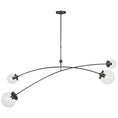 Load image into Gallery viewer, Prescott Linear Suspension Bronze/Clear Glass