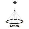 Load image into Gallery viewer, Rezz LED Chandelier in Black Finish | Kuzco Lighting