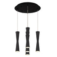 Load image into Gallery viewer, Robson Multi-Light Pendant in Black Finish | Kuzco Lighting