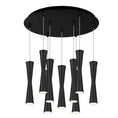 Load image into Gallery viewer, Robson Multi-Light Pendant in Black Finish | Kuzco Lighting