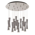 Load image into Gallery viewer, Robson Multi-Light Pendant in Brushed Nickel Finish | Kuzco Lighting