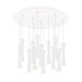 Load image into Gallery viewer, Robson Multi-Light Pendant in White Finish | Kuzco Lighting