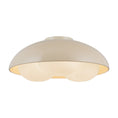 Load image into Gallery viewer, Robyn 16-in Pearl White/Opal Glass Socket Flush Mount by Alora Lighting | FM495316PWOP | Alora Lighting
