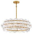 Load image into Gallery viewer, Rene Chandelier - Distressed Brass