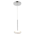 Load image into Gallery viewer, Stephord LED Pendant in Chrome/Clear Glass Finish | Kuzco Lighting