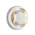 Load image into Gallery viewer, Stephord LED Wall Sconce in Chrome/Clear Glass Finish | Kuzco Lighting