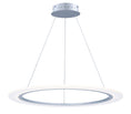 Load image into Gallery viewer, Saturn II LED Pendant - Matte Silver