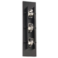 Load image into Gallery viewer, Strata LED Outdoor Wall Sconce Black Finish