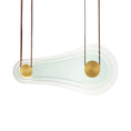 Load image into Gallery viewer, Stratum LED LInear Suspension brass