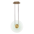 Load image into Gallery viewer, Stratum LED Pendant Brass