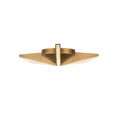 Load image into Gallery viewer, Tachi LED Flush Mount in Vintage Brass Finish | Kuzco Lighting