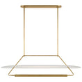 Load image into Gallery viewer, Teline LED Linear Suspension Brass