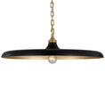 Load image into Gallery viewer, Piatto Pendant- Hand Rubbed Antique Brass / Aged Iron