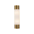 Load image into Gallery viewer, Willard 18-in Vintage Brass/Opal Matte Glass 2 Lights Wall/Vanity by Alora Lighting | WV348218VBOP | Alora Lighting