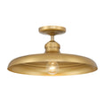 Load image into Gallery viewer, Crowne 1-Light Semi Flush - Legacy Brass - Minka-Lavery