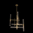 Load image into Gallery viewer, Apollo 10-Light LED Chandelier - Champagne Gold