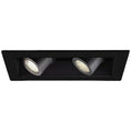 Load image into Gallery viewer, Precision Module Recessed 2 Light LED Black Trim