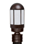 Load image into Gallery viewer, 3151 Series Outdoor Post Light - Bronze Finish Frost Glass