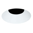 Load image into Gallery viewer, 3" Round Flangeless Bevel Trim - White Finish No Lens