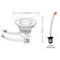 Load image into Gallery viewer, 4" FL Downlight 120V - Diagram