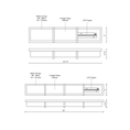 Load image into Gallery viewer, Watford 7013 LED Bath Bar - Diagram
