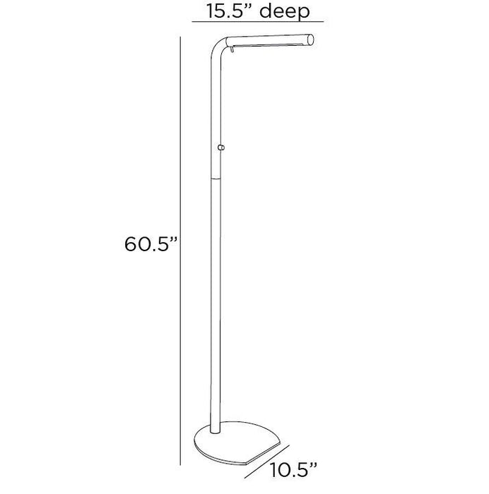 Sadie Floor Lamp - Diagram