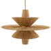 Shay Chandelier - Natural Rattan