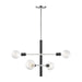 ASTRID Small CHANDELIER Polished Nickel