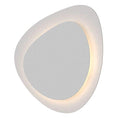 Load image into Gallery viewer, Abstract Panels Small 2-Plate LED Wall Sconce - Textured White