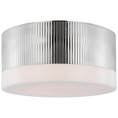 Load image into Gallery viewer, Ace 12" Flush Mount Polished Nickel