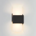 Load image into Gallery viewer, Acuo Outdoor LED Wall Sconce - Textured Black Finish