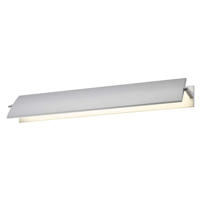 Aileron 24" LED Wall Sconce - Bright Satin Aluminum