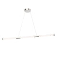 Load image into Gallery viewer, Akari LED Linear Suspension - Brushed Nickel Finish