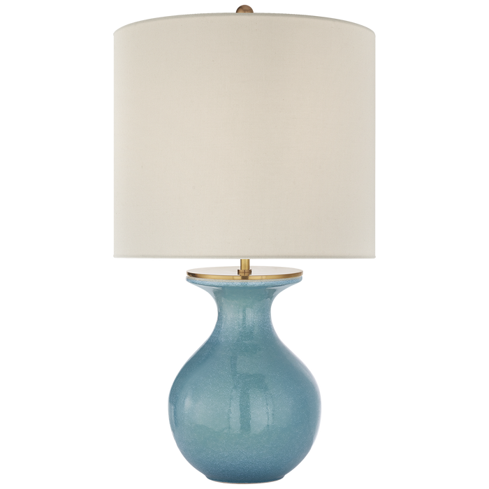 Albie Small Desk Lamp - Turquoise Finish