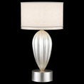 Load image into Gallery viewer, Allegretto Table Lamp - Platinized Silver Leaf